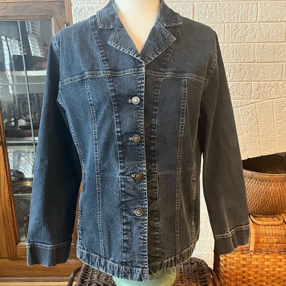 Bonita Jackets & Blazers - Bonita Denim Jean Jacket Size L EUC